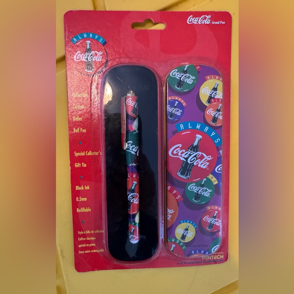 Vintage Coca Cola Collector's Pen Set